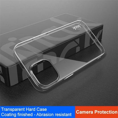 IMAK Crystal Case II Pro for iPhone 15 Plus Case Hard PC Cover Protective Phone Shell