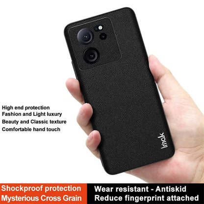 IMAK LX-5 Series for Xiaomi Redmi K60 Ultra Case PU Leather+PC+TPU Anti-drop Phone Cover
