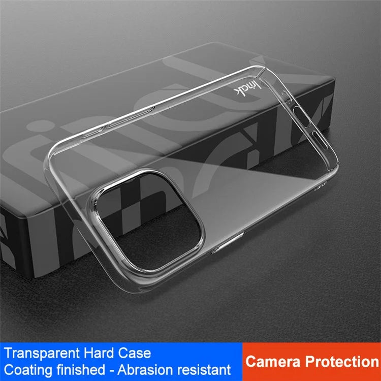 IMAK Crystal Case II Pro for iPhone 15 Pro Case Hard PC Cover Anti-scratch Phone Shell
