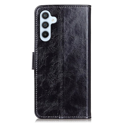 For Samsung Galaxy A15 4G Case Wallet Stand Shockproof Retro Texture PU Leather Phone Cover