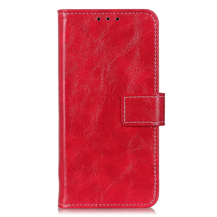 For Samsung Galaxy A15 4G Case Wallet Stand Shockproof Retro Texture PU Leather Phone Cover