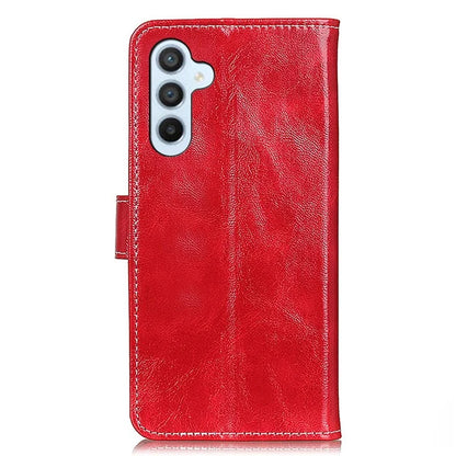 For Samsung Galaxy A15 4G Case Wallet Stand Shockproof Retro Texture PU Leather Phone Cover
