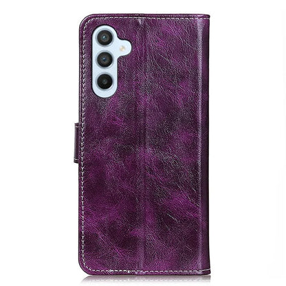 For Samsung Galaxy A15 4G Case Wallet Stand Shockproof Retro Texture PU Leather Phone Cover