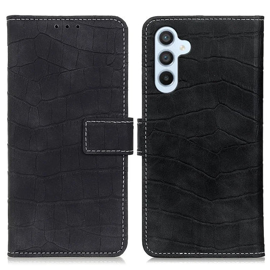 For Samsung Galaxy A15 4G Case Leather Wallet Cover Stand Crocodile Texture Phone Shell