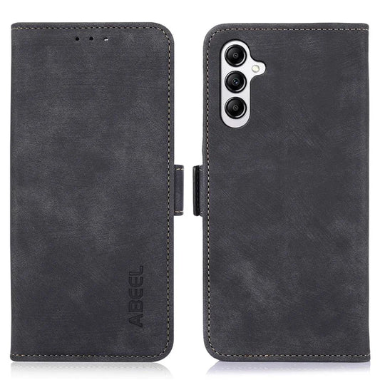 ABEEL For Samsung Galaxy A15 4G Case Wallet Retro Texture PU Leather Phone Stand Cover