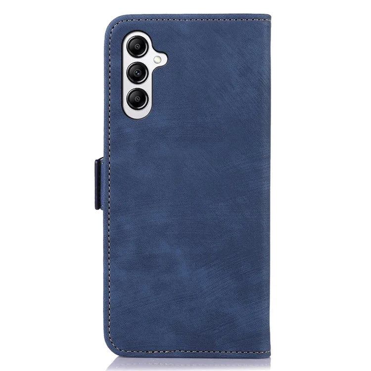 ABEEL For Samsung Galaxy A15 4G Case Wallet Retro Texture PU Leather Phone Stand Cover