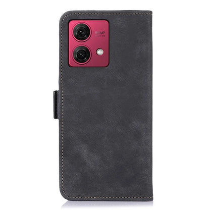 ABEEL For Motorola Moto G84 5G Case Retro Texture PU Leather Phone Cover with Wallet