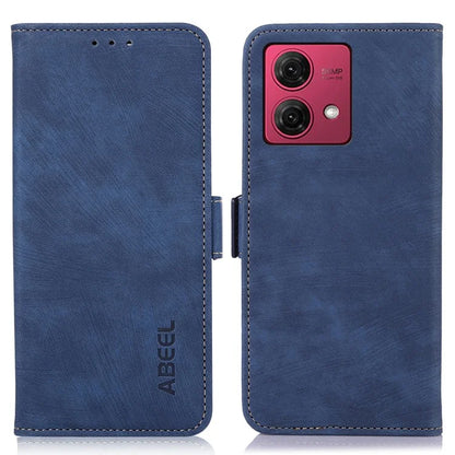 ABEEL For Motorola Moto G84 5G Case Retro Texture PU Leather Phone Cover with Wallet