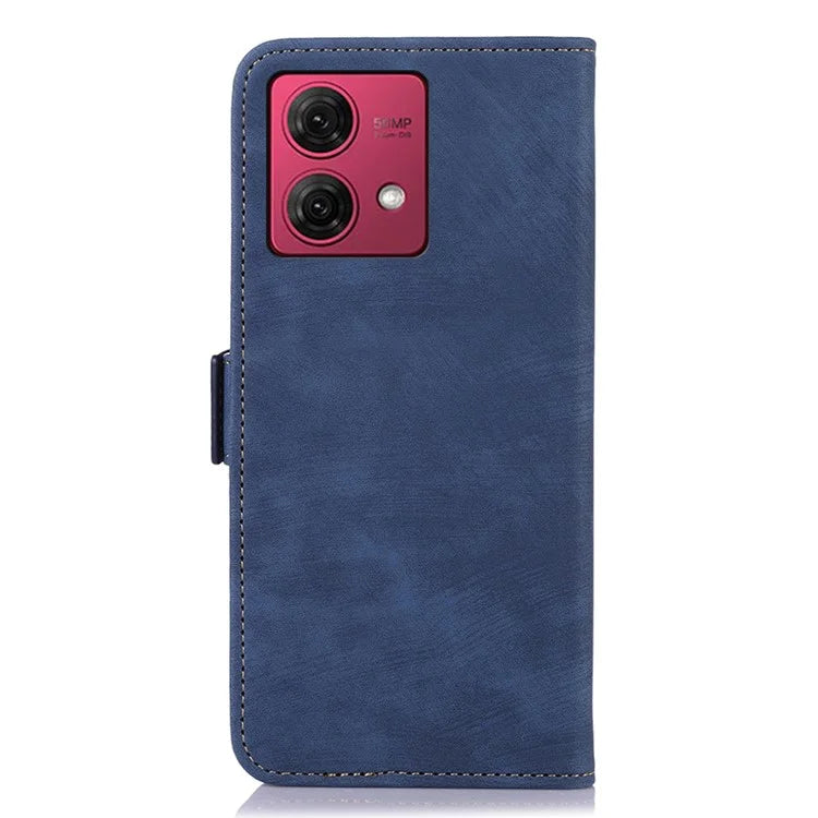 ABEEL For Motorola Moto G84 5G Case Retro Texture PU Leather Phone Cover with Wallet