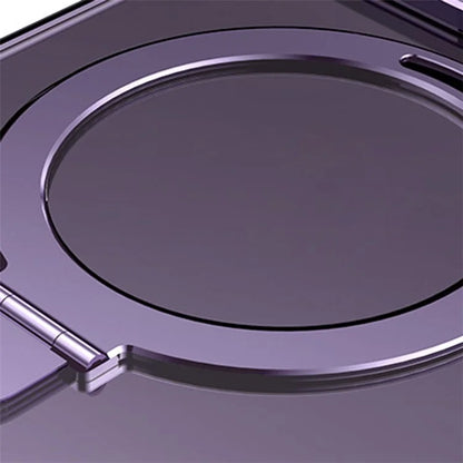 For iPhone 15 Pro Max Case Anti-peeping Tempered Glass Cover Compatible with MagSafe Kickstand
