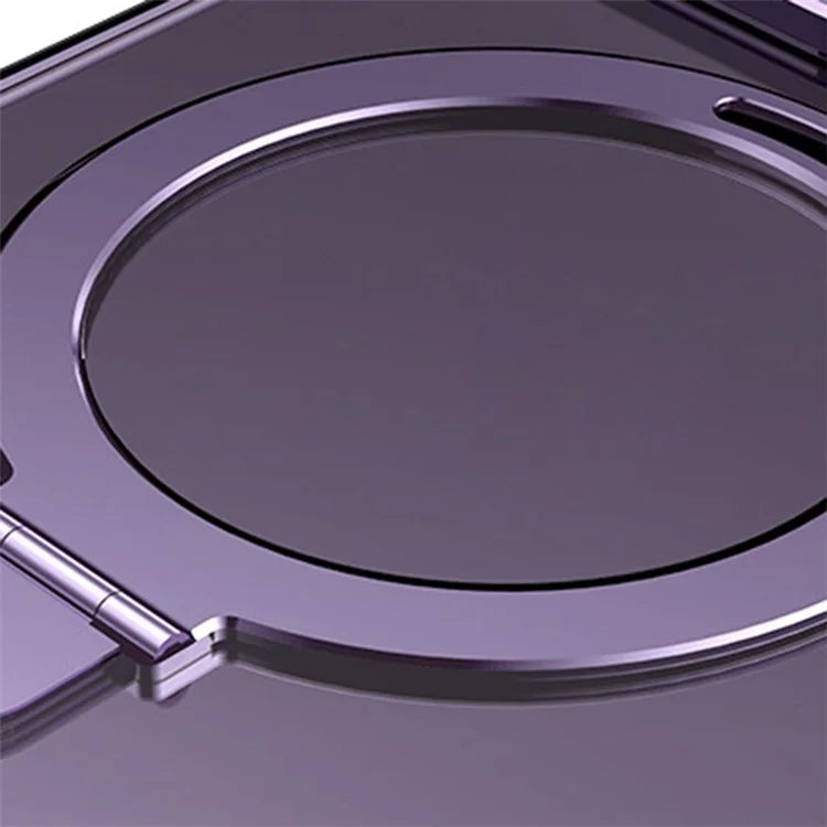 For iPhone 15 Pro Max Case Anti-peeping Tempered Glass Cover Compatible with MagSafe Kickstand