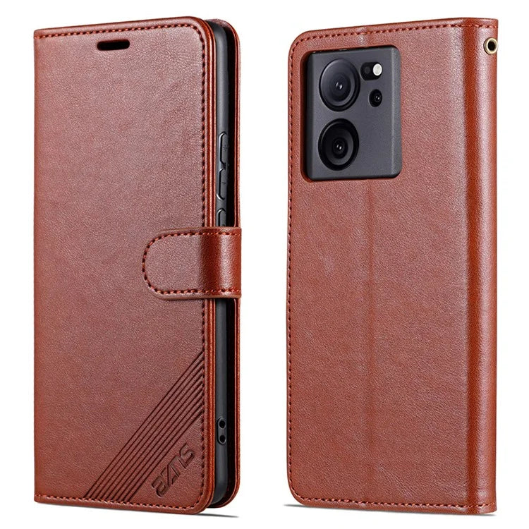 AZNS For Xiaomi Redmi K60 Ultra / 13T / 13T Pro Case TPU + PU Leather Phone Cover with Wallet Stand Function