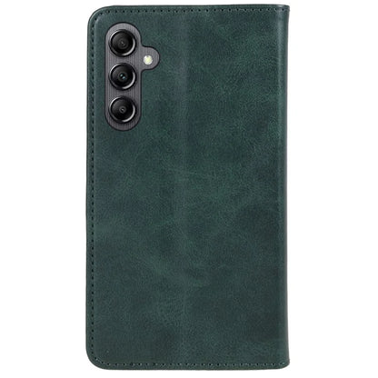 For Samsung Galaxy A15 5G Case Calf Texture Stand Wallet PU Leather Phone Cover