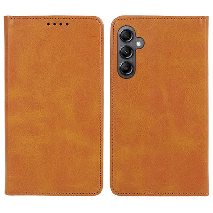 For Samsung Galaxy A15 5G Case Calf Texture Stand Wallet PU Leather Phone Cover