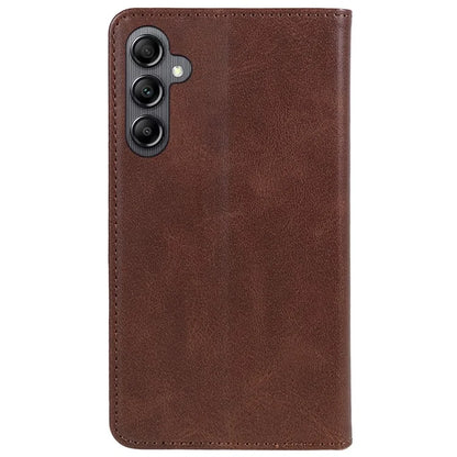 For Samsung Galaxy A15 5G Case Calf Texture Stand Wallet PU Leather Phone Cover