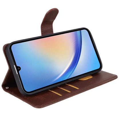 For Samsung Galaxy A15 5G Case Shockproof Leather Phone Cover Magnetic Wallet Stand Shell