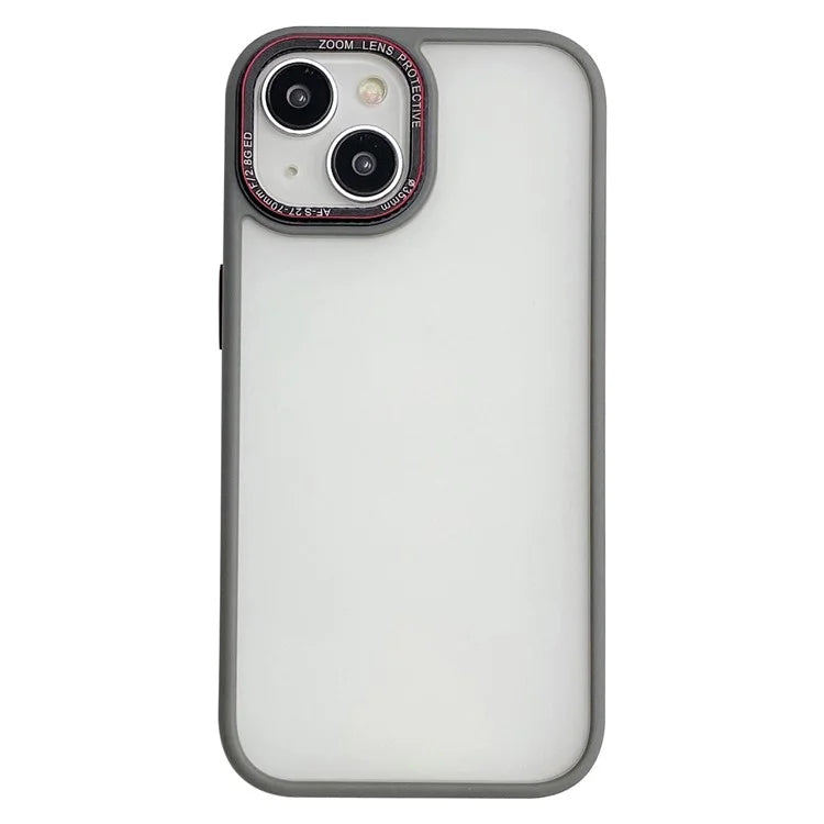 For iPhone 15 Plus Case TPU+PC Mobile Phone Shockproof Back Cover