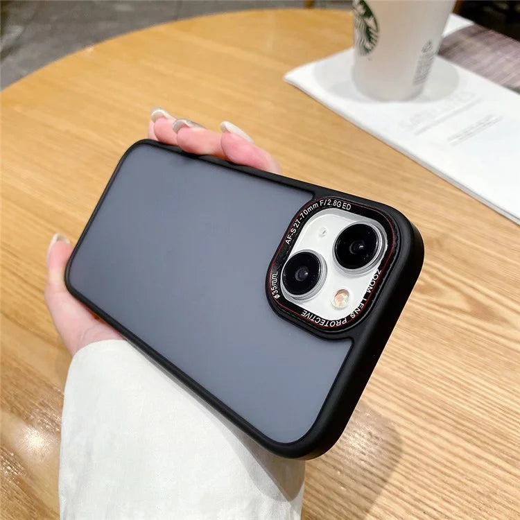 For iPhone 15 Case Fall Protection TPU+PC Mobile Phone Back Cover