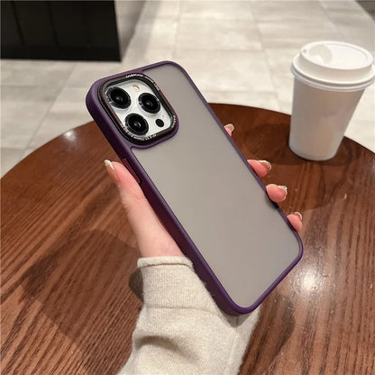 For iPhone 14 Pro Case Back Protector Mobile Phone TPU+PC Cover