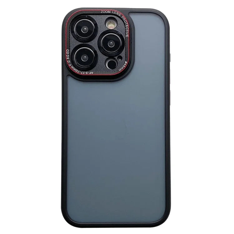For iPhone 15 Pro Max Case Precise Cutout TPU+PC Mobile Phone Back Cover