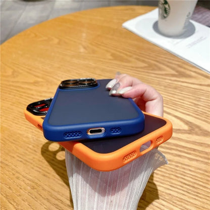 For iPhone 14 Pro Case Precise Cutout Shockproof TPU+PC Phone Back Cover