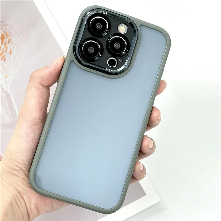 Precise Cutout TPU+PC Cover for iPhone 15 Pro Max Case Anti-Drop Shockproof Phone Case