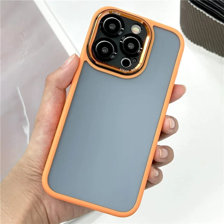 Precise Cutout TPU+PC Cover for iPhone 15 Pro Max Case Anti-Drop Shockproof Phone Case