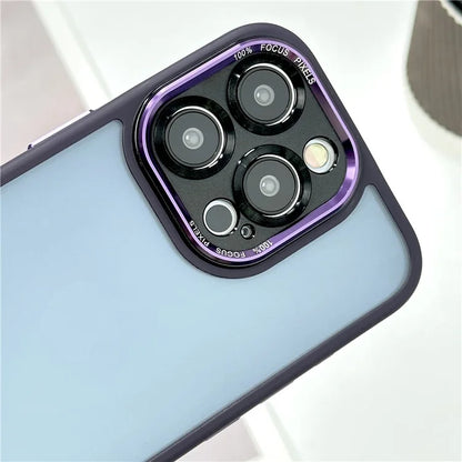 Precise Cutout TPU+PC Cover for iPhone 15 Pro Max Case Anti-Drop Shockproof Phone Case