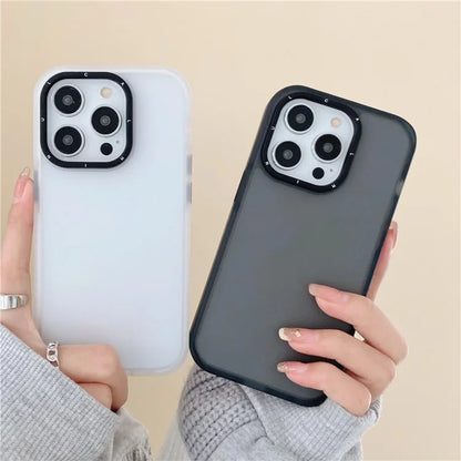 For iPhone 15 Pro Case Shockproof TPU+PC Hybrid Phone Back Cover