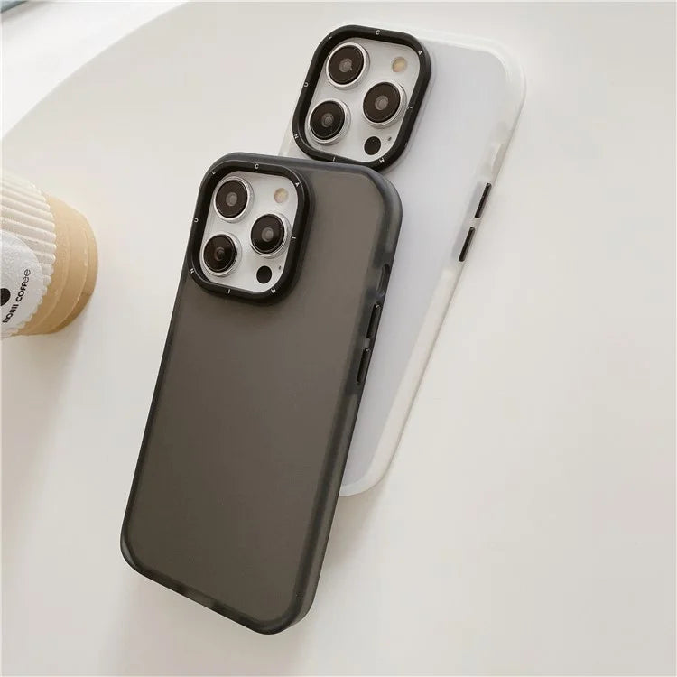For iPhone 15 Pro Case Shockproof TPU+PC Hybrid Phone Back Cover