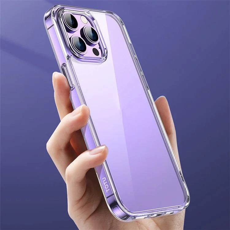 TOTU AA-106 for iPhone 14 Pro Case PC + TPU Transparent Protective Phone Cover