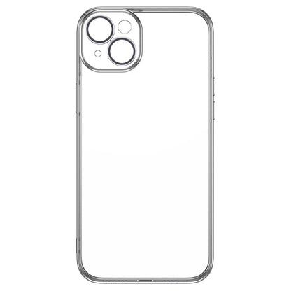 TOTU AA-155 For iPhone 14 Plus Clear Case Electroplating TPU Phone Cover