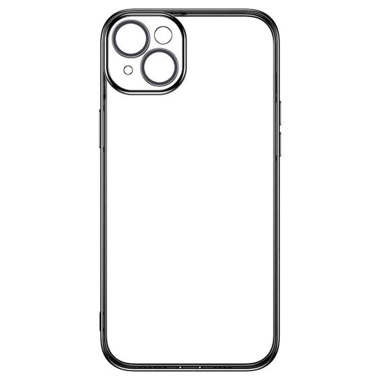 TOTU AA-155 For iPhone 14 Plus Clear Case Electroplating TPU Phone Cover