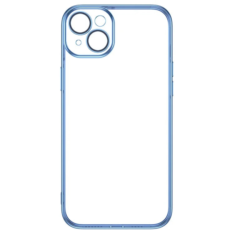 TOTU AA-155 For iPhone 14 Plus Clear Case Electroplating TPU Phone Cover