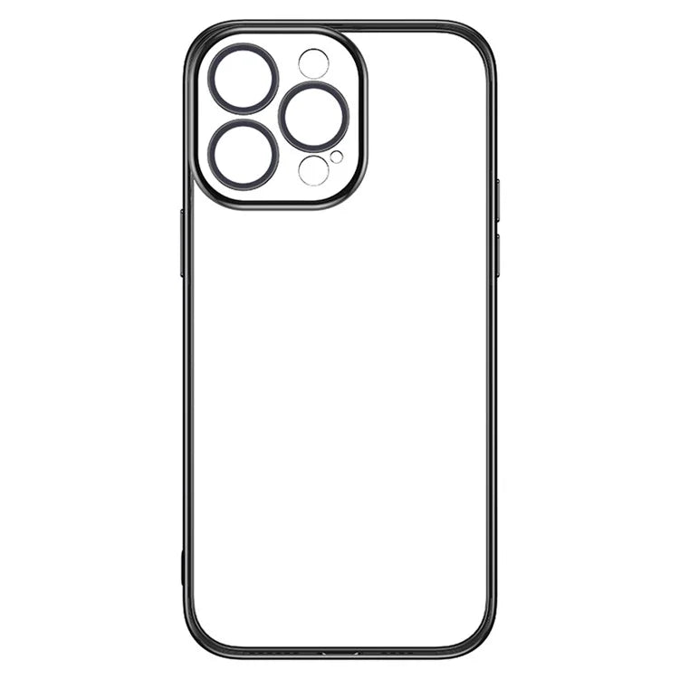 TOTU AA-155 For iPhone 14 Pro TPU Case Transparent Electroplating Phone Cover