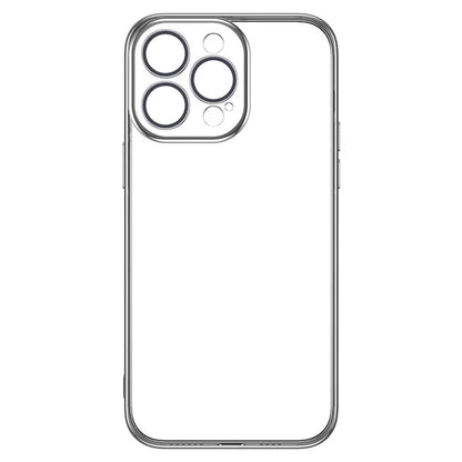 TOTU AA-155 For iPhone 14 Pro TPU Case Transparent Electroplating Phone Cover