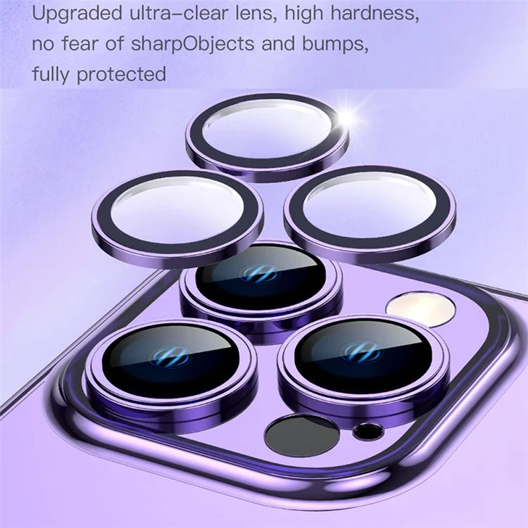 TOTU AA-155 For iPhone 14 Pro Max Clear Case Soft TPU Electroplating Phone Cover