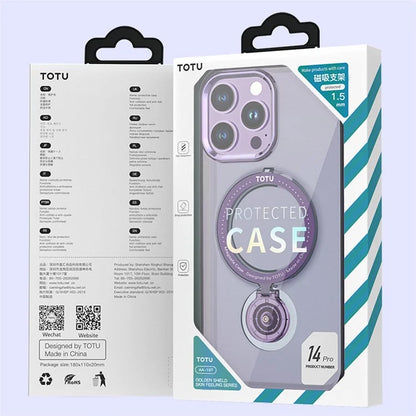 TOTU AA-197 Kickstand Case for iPhone 14 Pro Max Case Compatible with MagSafe PC+TPU Phone Cover