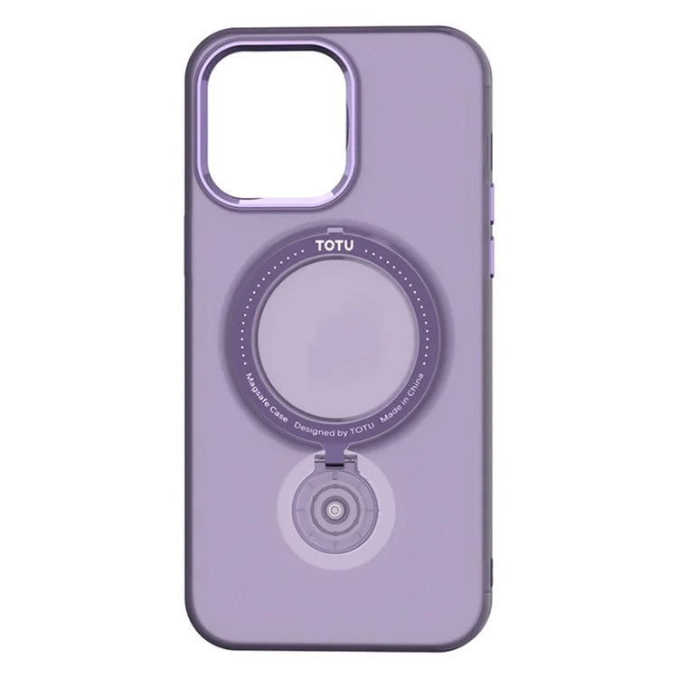 TOTU AA-197 for iPhone 14 Pro Case Compatible with MagSafe PC+TPU Kickstand Phone Case