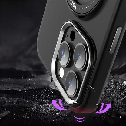 TOTU AA-197 for iPhone 14 Pro Case Compatible with MagSafe PC+TPU Kickstand Phone Case