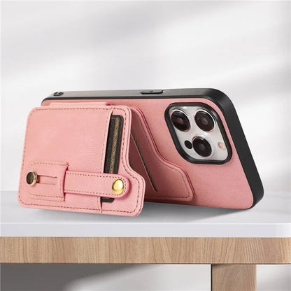 ABEEL Style 01 For iPhone 14 Pro Max Case Horizontal Flip Card Bag Leather+TPU Phone Cover