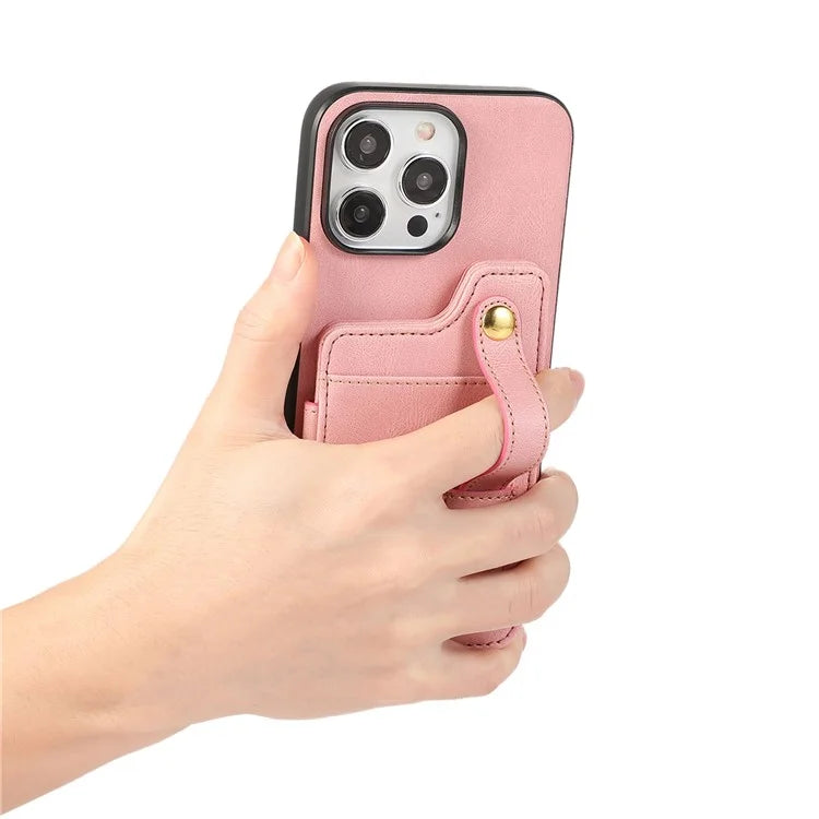 ABEEL Style 01 For iPhone 14 Pro Max Case Horizontal Flip Card Bag Leather+TPU Phone Cover