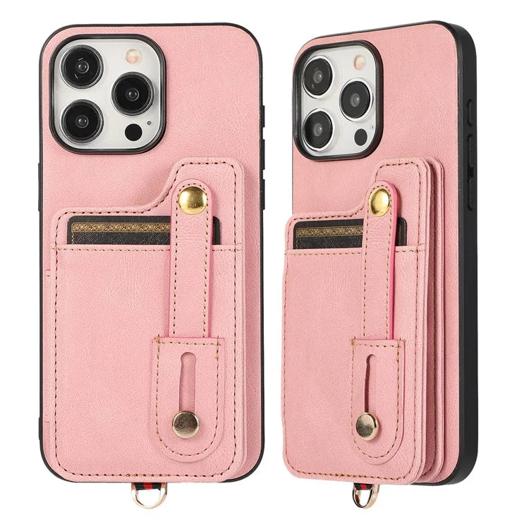 ABEEL Style 01 For iPhone 14 Pro Max Case Horizontal Flip Card Bag Leather+TPU Phone Cover
