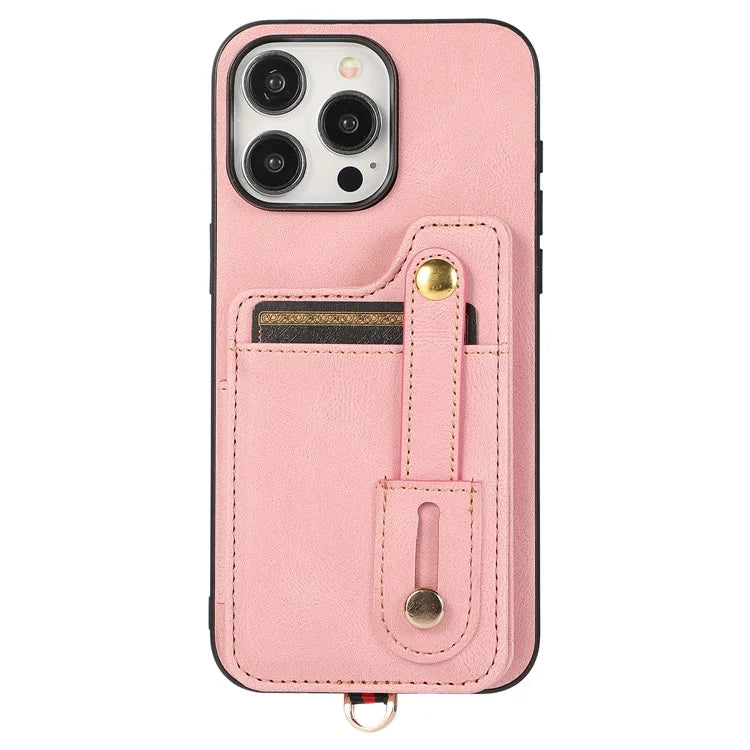 ABEEL Style 01 For iPhone 14 Pro Max Case Horizontal Flip Card Bag Leather+TPU Phone Cover