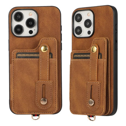 ABEEL Style 01 For iPhone 14 Pro Max Case Horizontal Flip Card Bag Leather+TPU Phone Cover