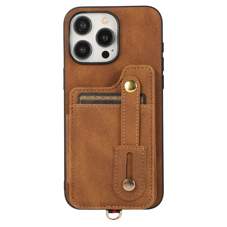ABEEL Style 01 For iPhone 14 Pro Max Case Horizontal Flip Card Bag Leather+TPU Phone Cover
