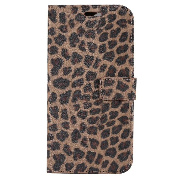 For iPhone 15 Pro Max Case PU Leather Phone Cover with Stand Wallet