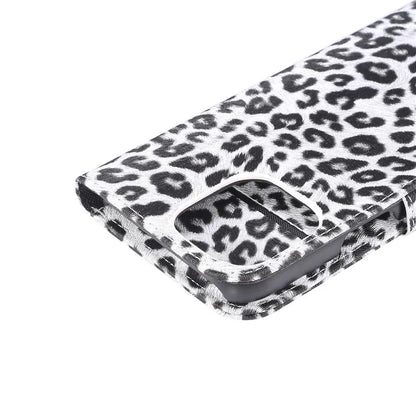 For iPhone 15 Pro Max Case PU Leather Phone Cover with Stand Wallet