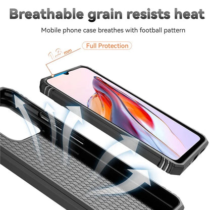 For Xiaomi Redmi 12C 4G Case Slide Camera Shield Rotatory Kickstand PC+TPU Phone Cover