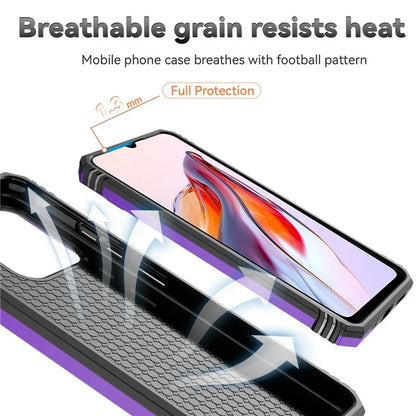 For Xiaomi Redmi 12C 4G Case Slide Camera Shield Rotatory Kickstand PC+TPU Phone Cover